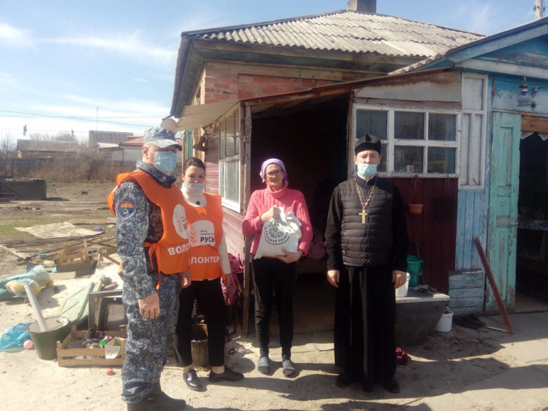 В Верхнедонском благочинии прошел благотворительный продовольственный марафон «Корзина доброты»
