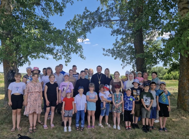 Летний поход учеников воскресной школы храма пророка Иоанна Предтечи ст. Боковской