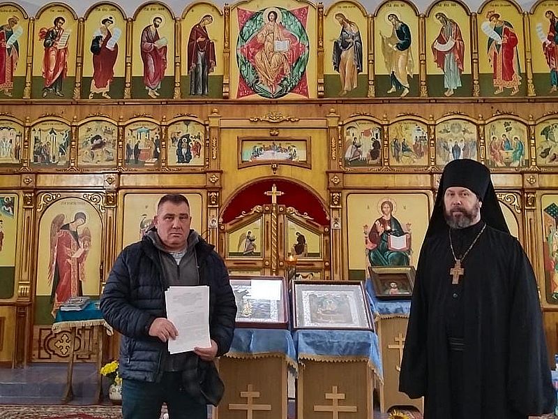 В селе Алексеевка состоялось подписание соглашения о сотрудничестве казачьего общества и прихода