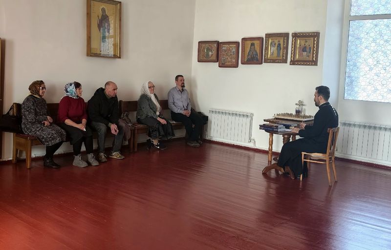 На приходе Рождества Христова станицы Митякинской отметили День православной книги беседой о великопостных богослужениях