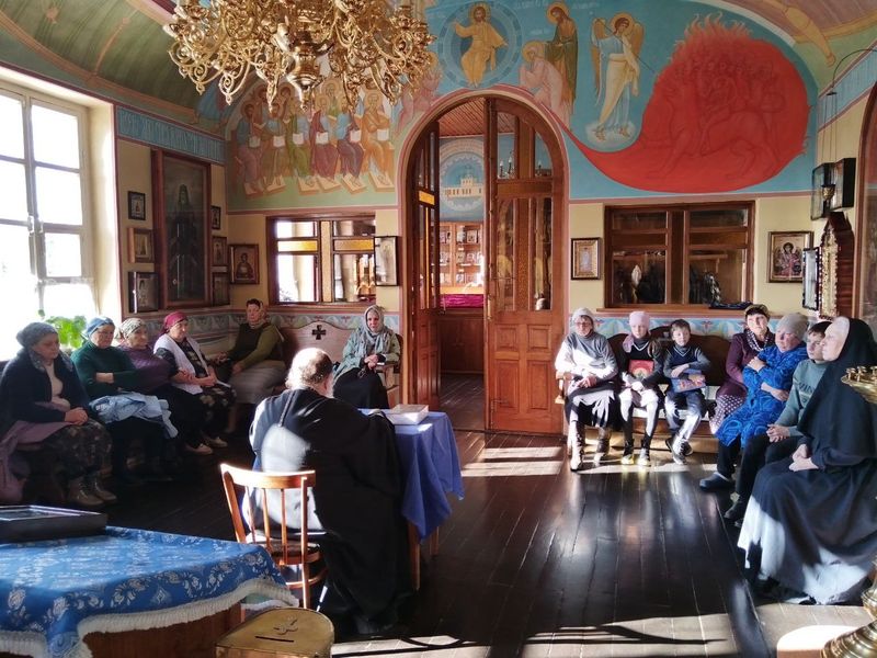 В храме Владимирской иконы Божией Матери хутора Можаевки состоялась очередная библейская беседа 