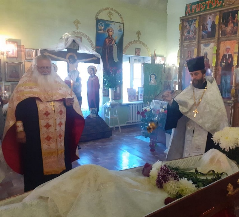 Погребение протоиерея Николая Мельникова