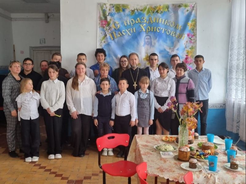 Пасхальный праздник в поселке Садовый