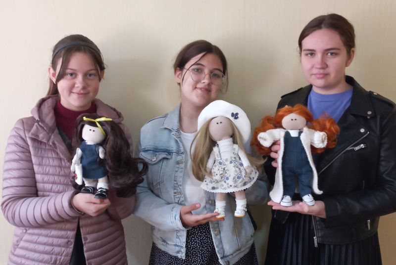 Рукоделие в воскресной группе «Преображение» п. Тарасовский