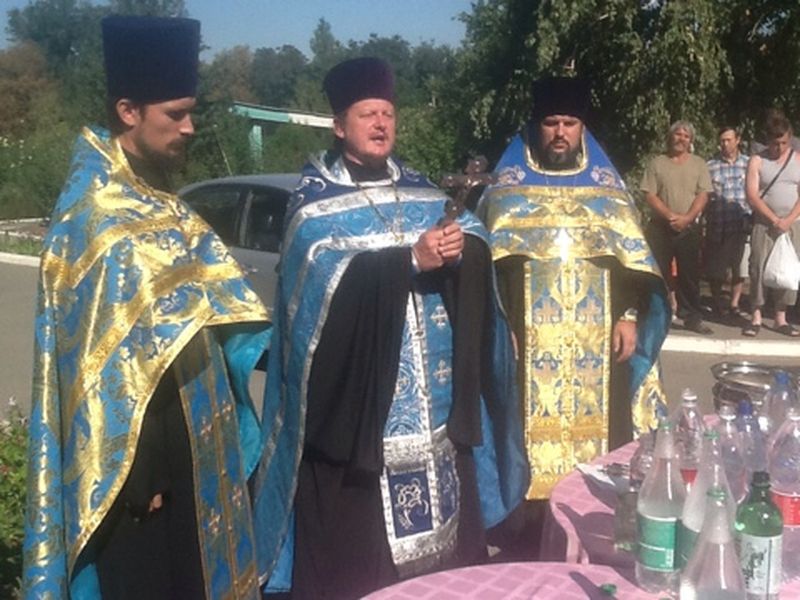 В центре восстановительной медицины и реабилитации г. Шахты, в рамках празднования Дня Шахтера, состоялся праздничный молебен