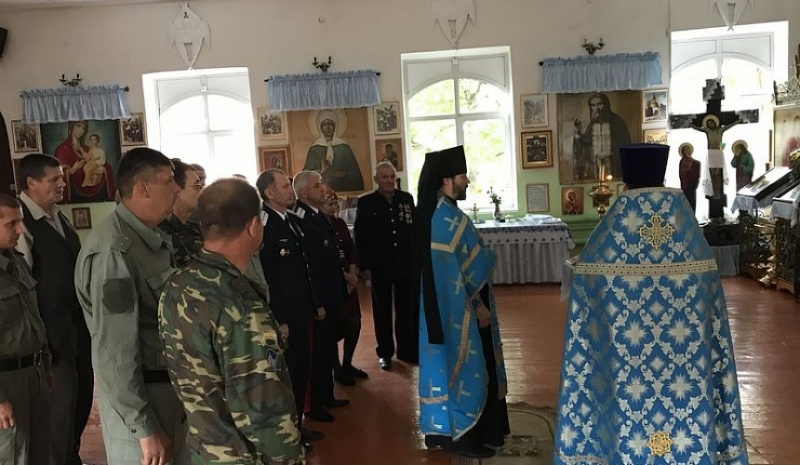 Молебен Донской иконе Пресвятой Богородицы в Свято-Пантелеимоновском храме г. Миллерово