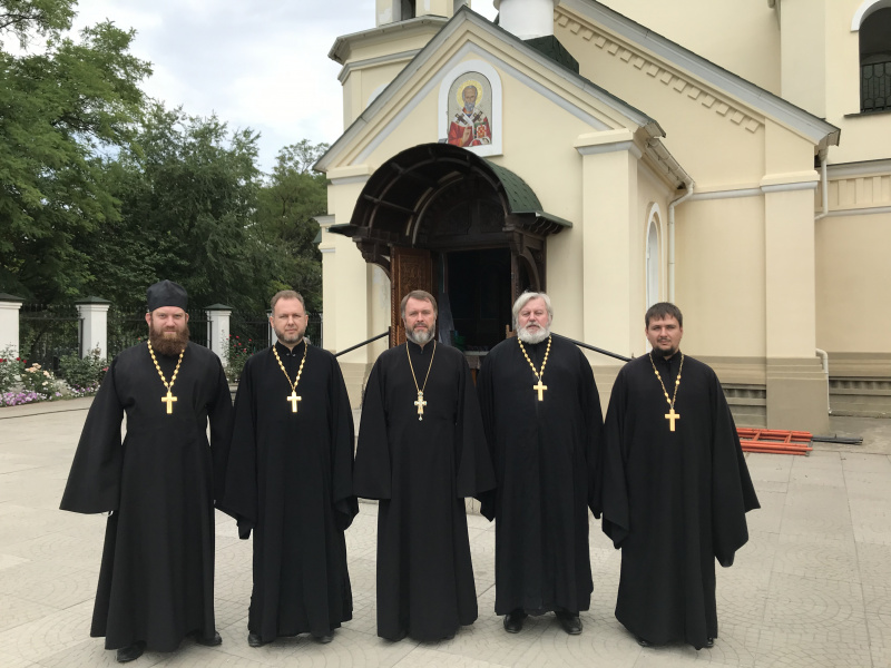 В храме святителя Николая станицы Багаевской состоялось собрание духовенства Багаевского благочиния