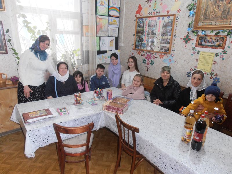 В воскресной школе «Радость» готовятся к Рождеству