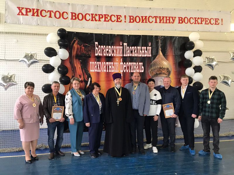 Юбилейный X Пасхальный шахматный фестиваль состоялся в станице Багаевской