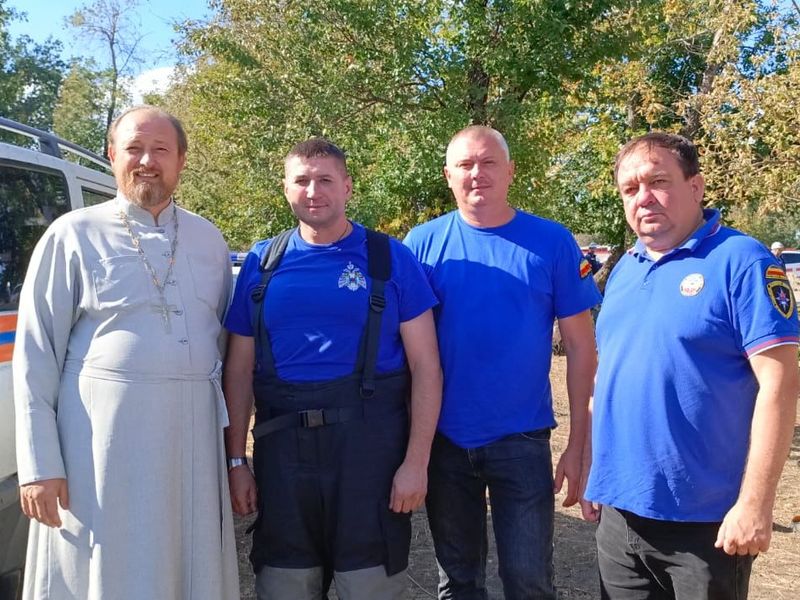 Сотрудничество Донского храма города Новошахтинска с поисково-спасательной службой