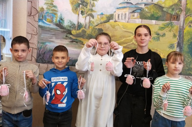 Заповеди любви вспоминают в воскресной школе