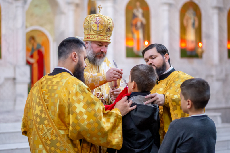 Молодежная Литургия в Покровском кафедральном соборе города Шахты