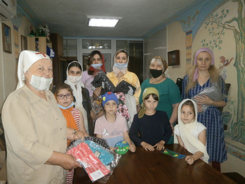 При храме Державной иконы Божией Матери г. Донецка начал свою работу воскресный лагерь для детей