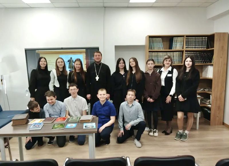 Открытый урок «Первая русская печатная книга» в станице Боковской 