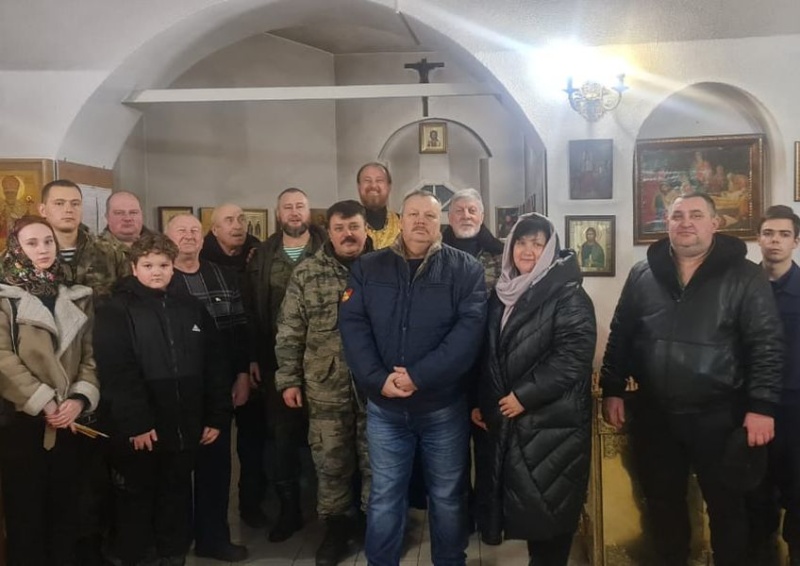 Традиционная встреча казачьего духовника с воинами Христовыми – итоги года и планы на грядущий год от Рождества Христова