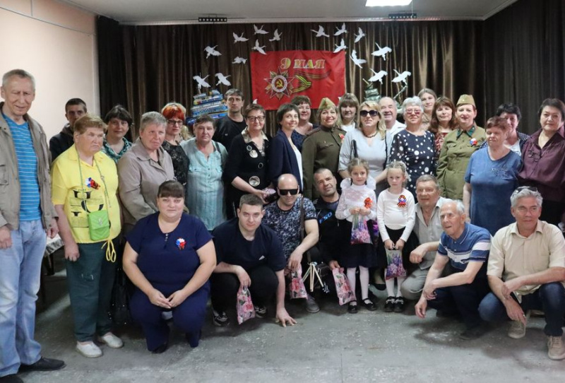 В Новошахтинске прошло торжественное мероприятие, посвященное Дню Победы и 100-летию образования Ростовской областной организации Всероссийского Общества слепых   