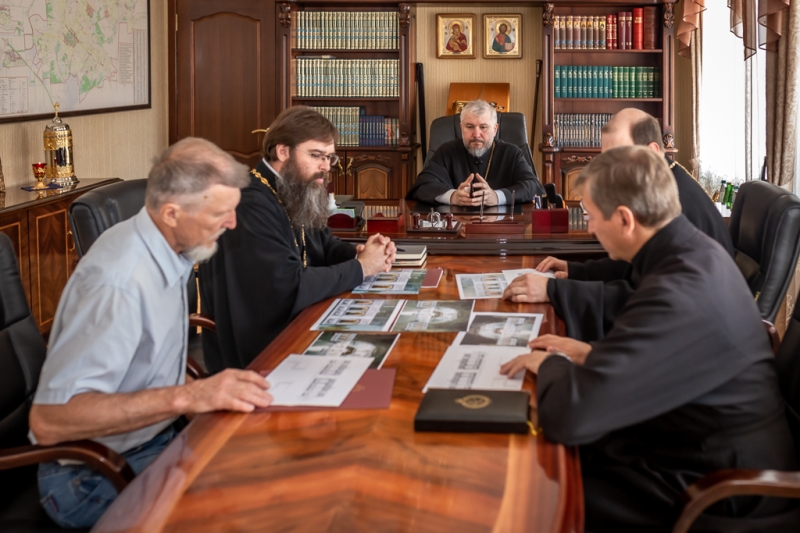 Преосвященнейший епископ Симон возглавил первое в 2024 году заседание Искусствоведческой комиссии Шахтинской епархии