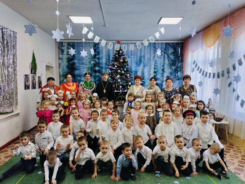 В детском саду «Берёзка» станицы Заплавская отметили Рождество Христово