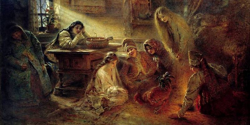 О «СВЯТОЧНЫХ ГАДАНИЯХ» И КАРТАХ