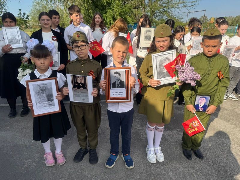 Линейка Памяти в хуторе Усьмане   