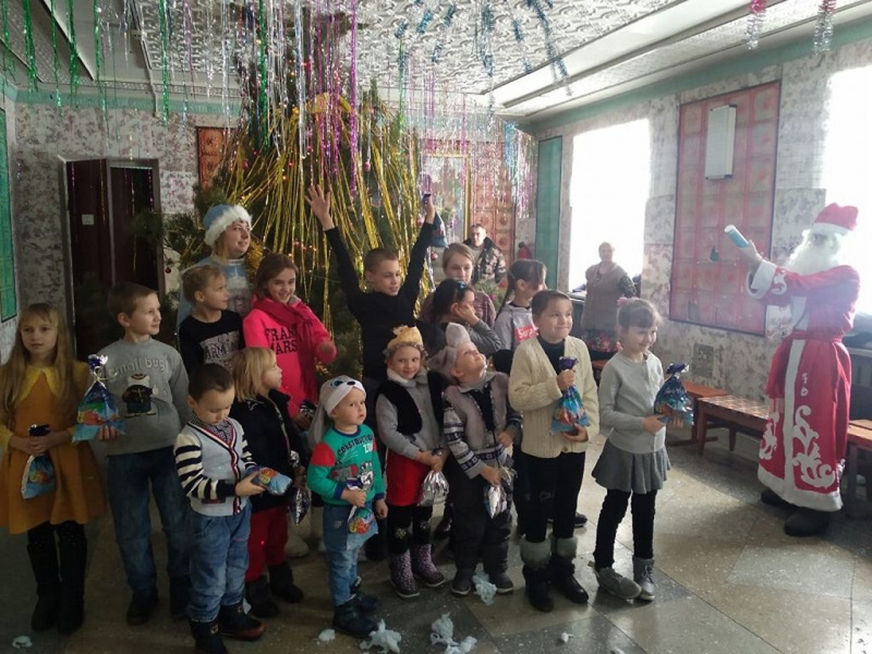 Приходская Рождественская елка прошла в с. Кутейниково