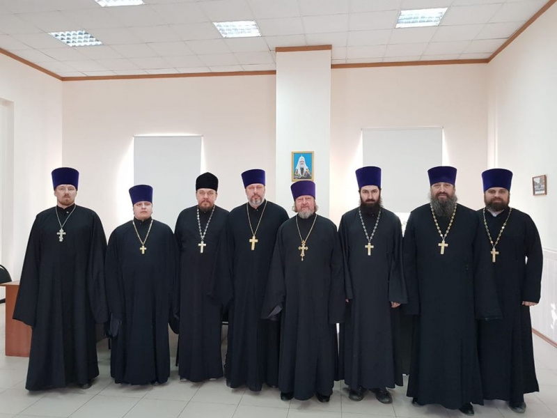 В Каменском благочинии состоялось плановое собрание духовенства