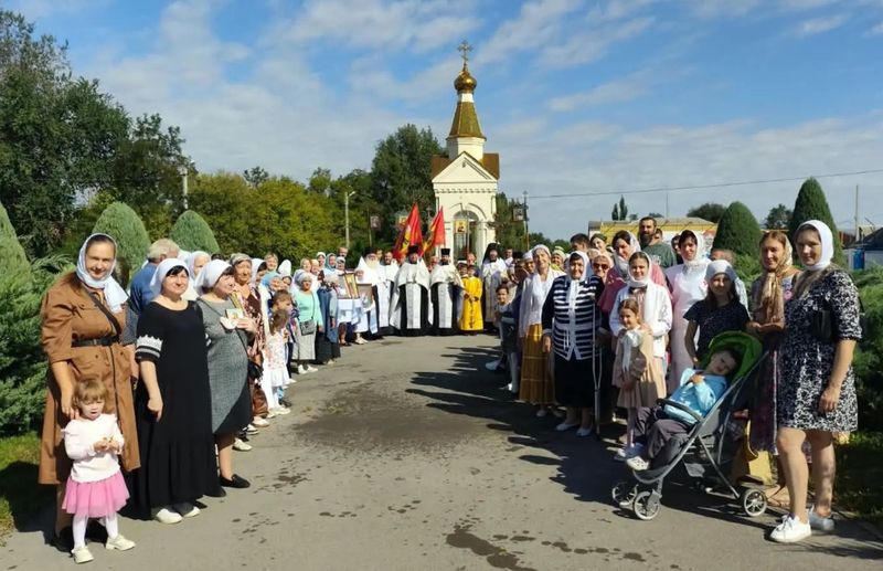 Крестный ход в память Чуда Архистратига Михаила в Хонех