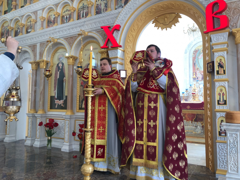 В Державном храме г. Донецка состоялось соборное богослужение духовенства Донецкого округа