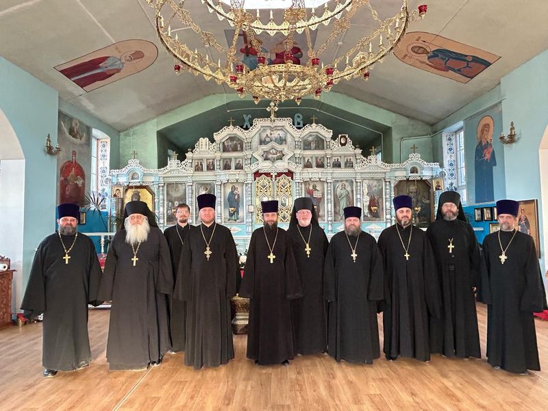 Собрание духовенства Нижнедонского округа прошло в храме Архистратига Михаила