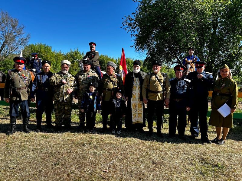Конный переход в честь 80-летия Победы