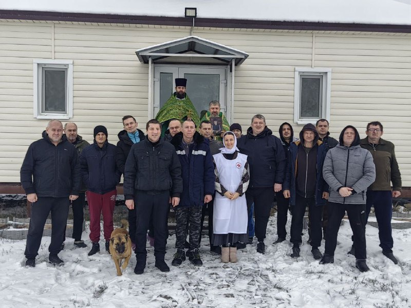 Память преподобного Паисия Святогорца почтили в храме на территории  наркодиспансера хутора Маркина