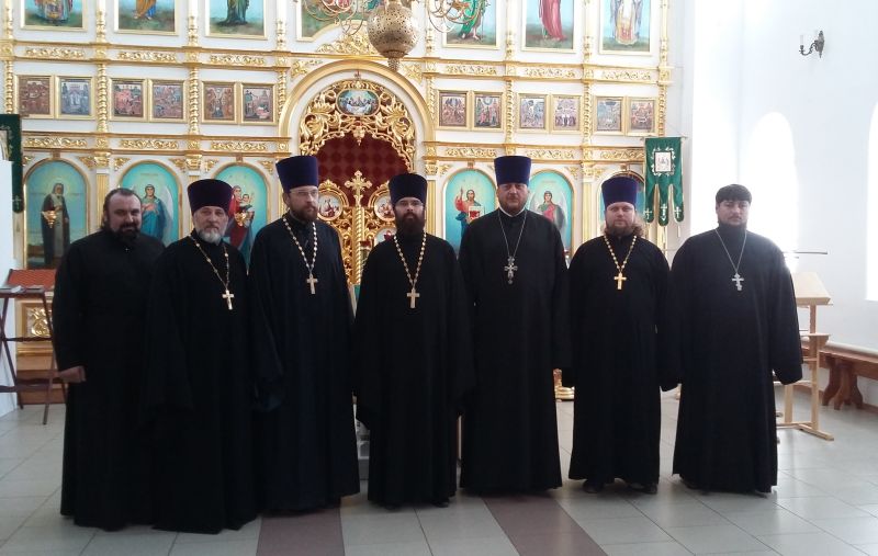 В Троицком храме прошло собрание духовенства Каменск-Шахтинского округа 