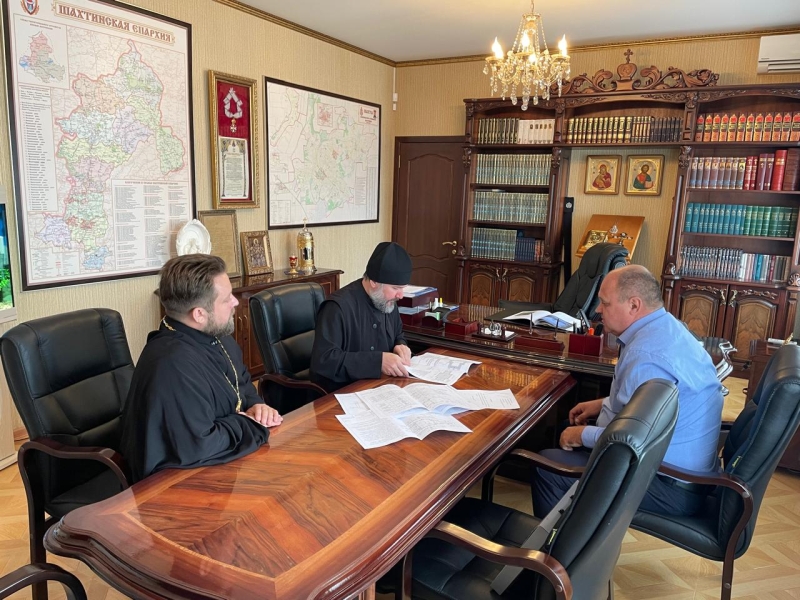 Принято решение о строительстве храма святителя Николая Чудотворца на территории воинской части города Миллерово