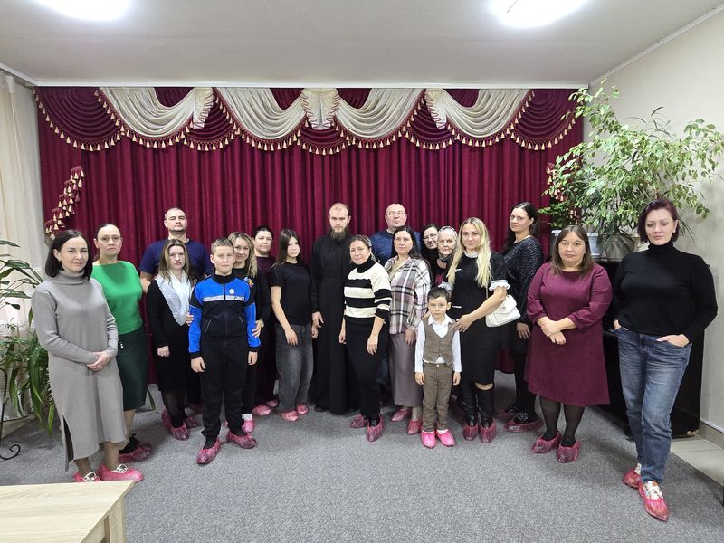 Встреча с муниципальным клубом "7я" и родителями Воскресной школы "Покров"