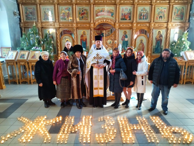 Акция « За жизнь» прошла в храме Донской иконы Божией Матери г. Новошахтинска
