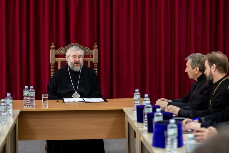 Епископ Симон возглавил заседание Епархиального совета