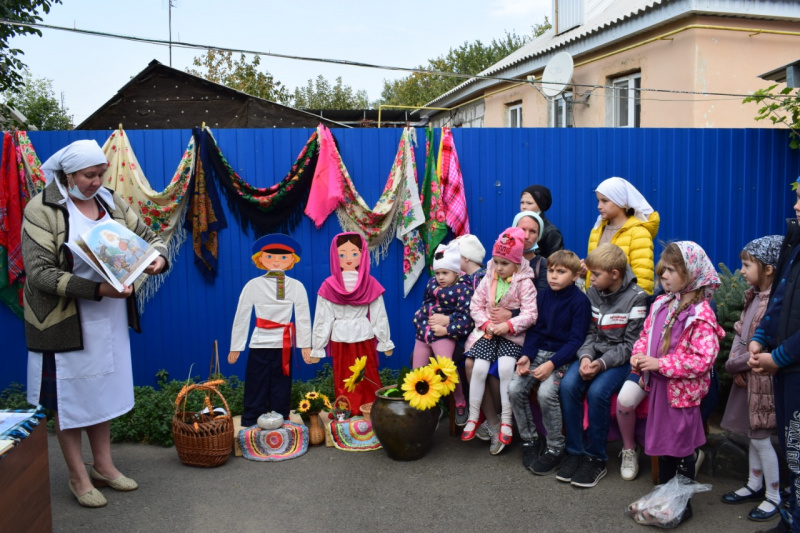 Открытый урок в праздник Покрова Божией Матери прошел в храме Архистратига Михаила пос. Каменоломни 