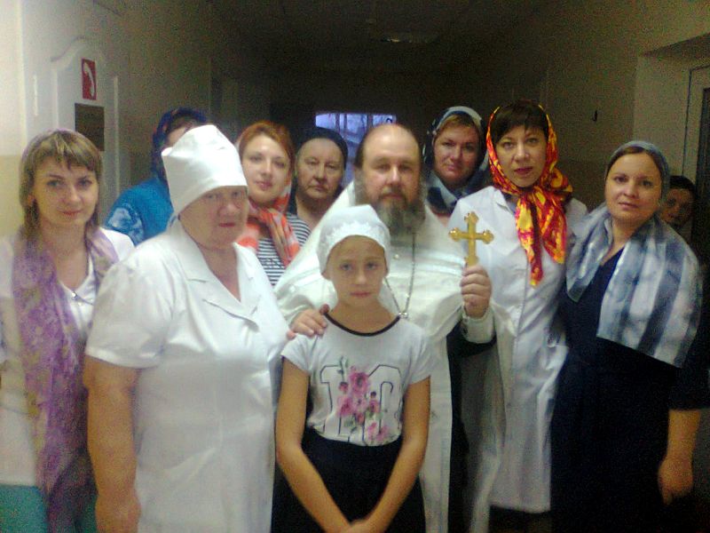 Освящение отделения нервных болезней в Тарасовской ЦРБ