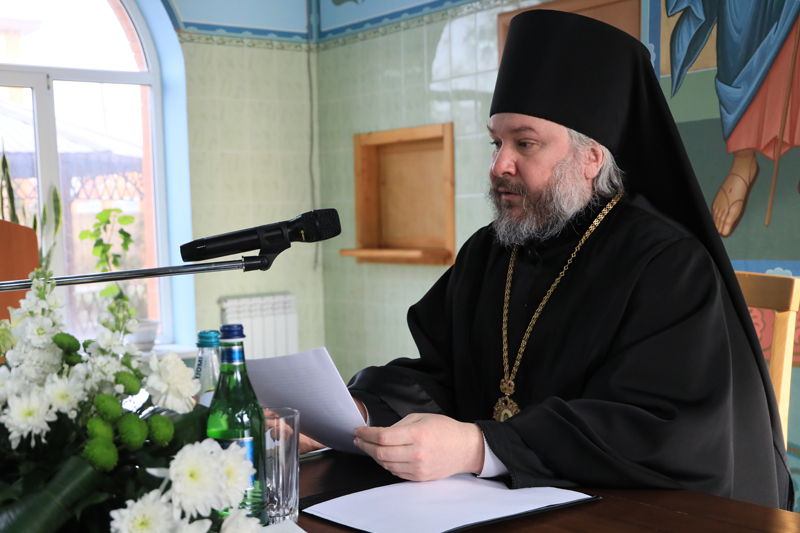 Доклад Управляющего Шахтинской епархией епископа Шахтинского и Миллеровского Симона на годичном собрании духовенства Шахтинской епархии