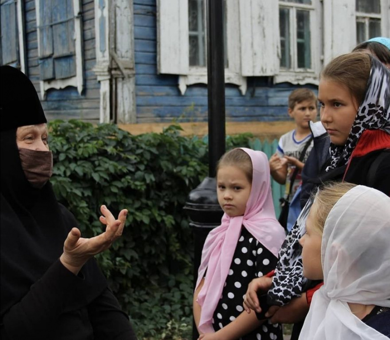 Учащиеся воскресной школы Свято-Троицкого храма г. Каменск-Шахтинский с экскурсией посетили станицу Старочекасскую