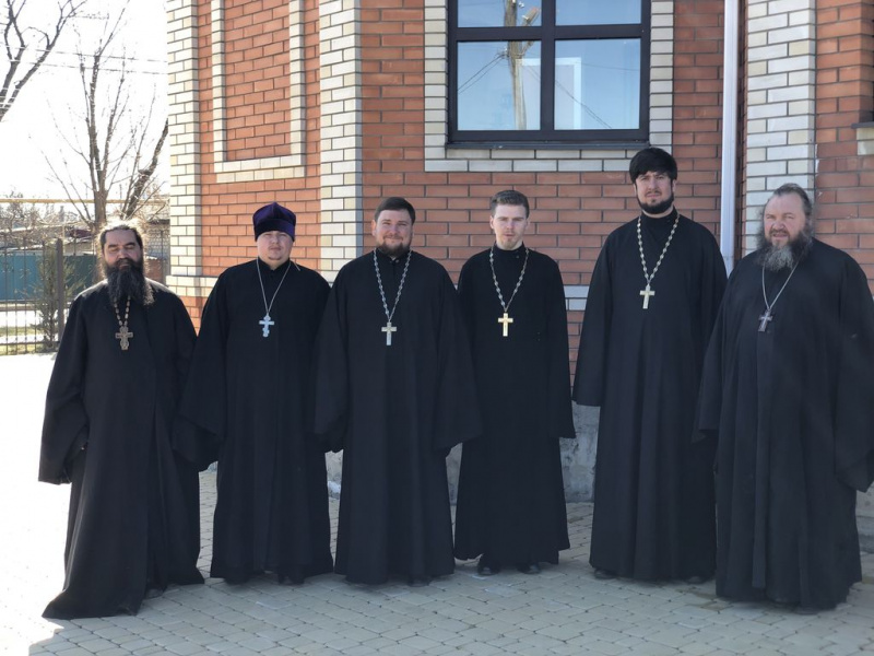 В Державном храме г. Донецка состоялось собрание духовенства Донецкого и Тарасовского благочиний
