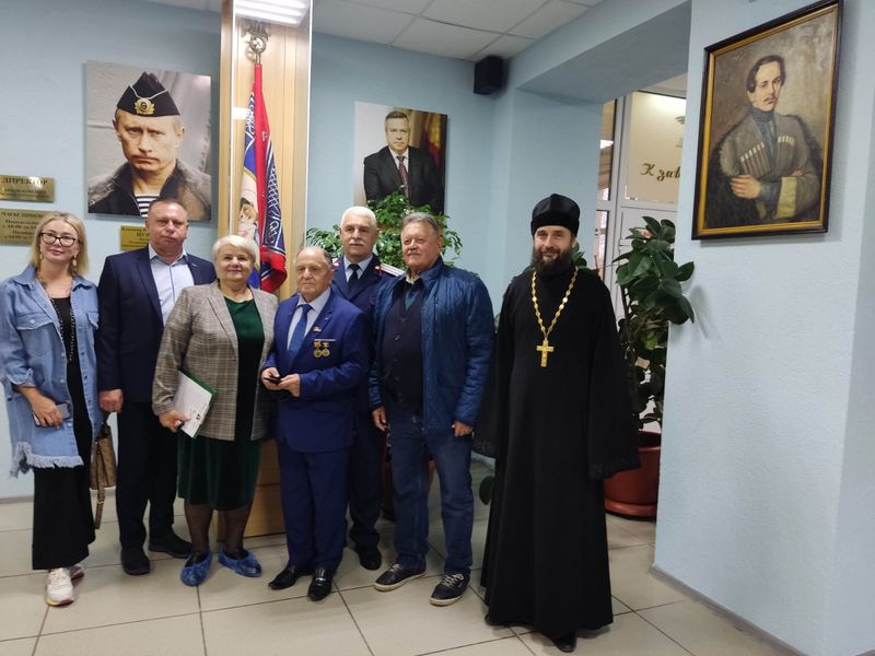В Шахтинском кадетском корпусе обсудили вопросы патриотического воспитания молодёжи