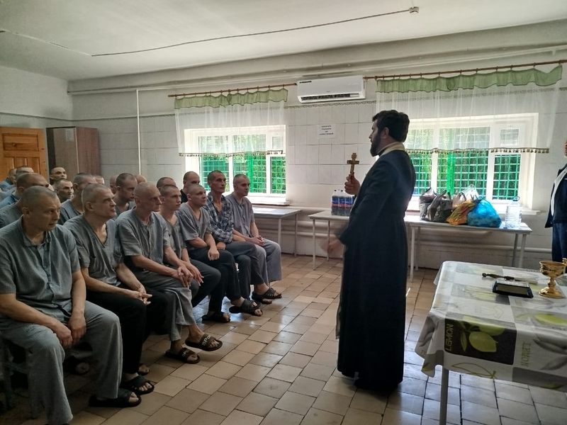 Иерей Георгий Лукащук посетил постояльцев психиатрической больницы