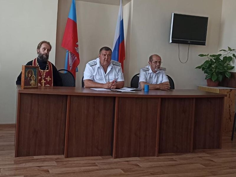 Благочинный приходов Нижнедонского округа протоиерей Сергий Яценко принял участие в Совете Атаманов Нижнедонского Юрта