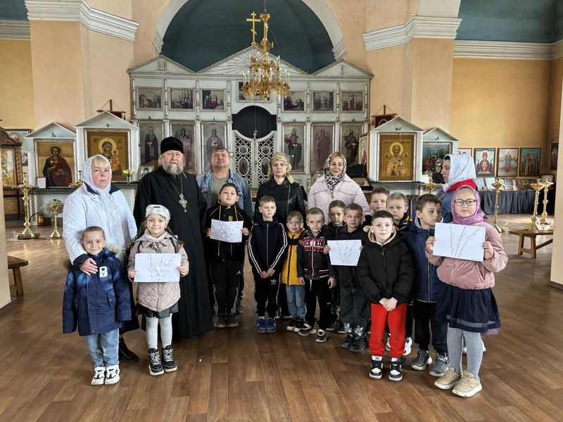 Духовно-нравственная беседа священника с детьми