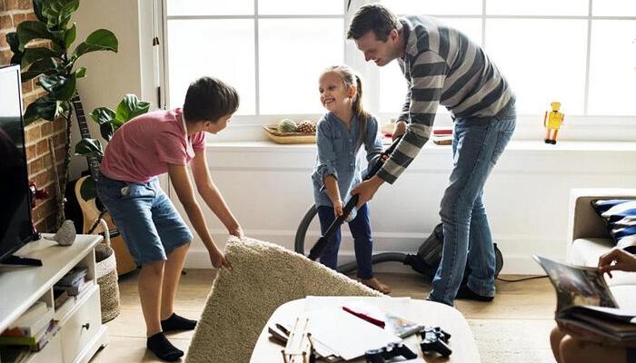 ОРГАНИЗАЦИЯ ОБЩЕЙ ДОМАШНЕЙ УБОРКИ В БОЛЬШОЙ СЕМЬЕ
