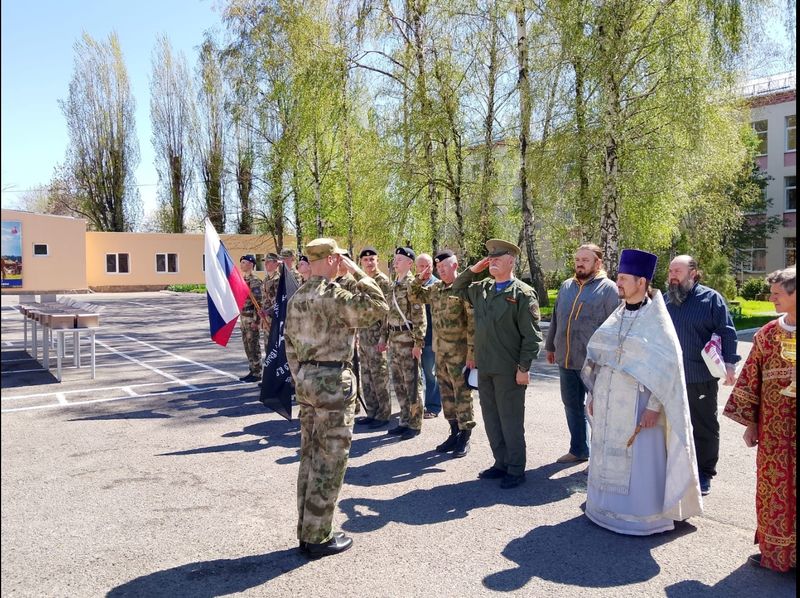 Молебен в Шахтинском Казачьем Кадетском Корпусе