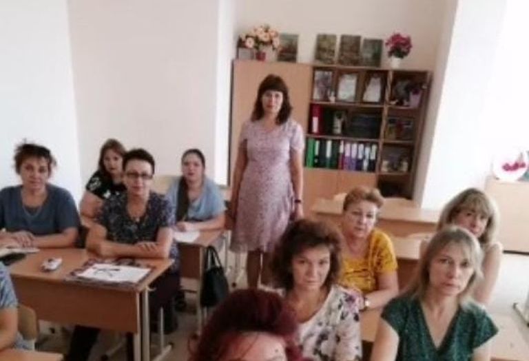 И.В. Саханина приняла участие в работе педагогической студии по предмету Изобразительное искусство и МХК