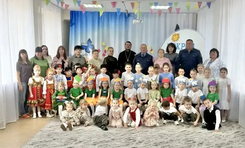 Священник посетил юных казачат детского сада станицы Боковской
