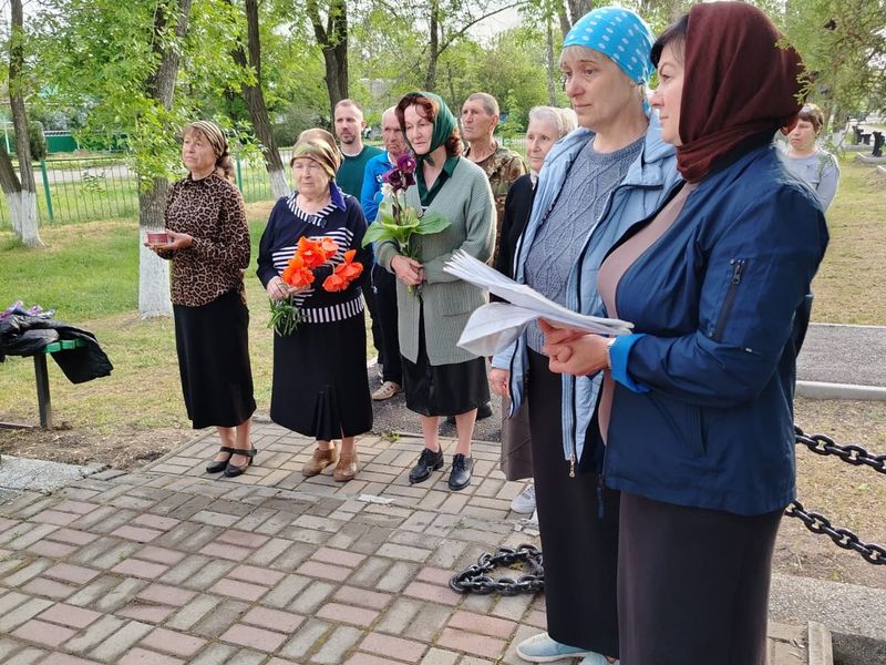 Заупокойная лития в хуторе Арпачин